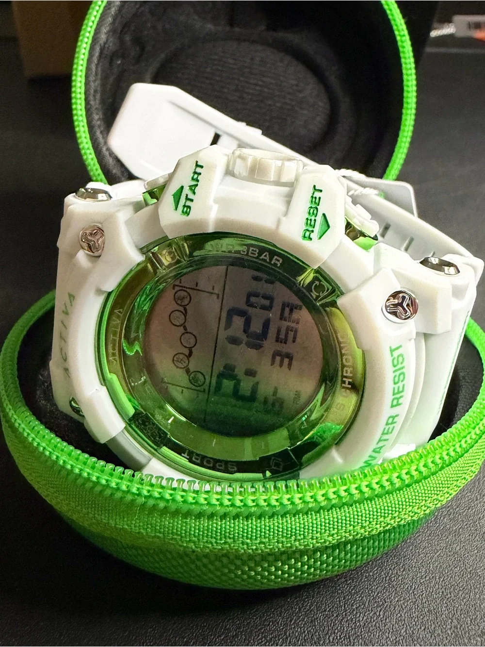 Invicta Activa Digital Watch Bundle (green)